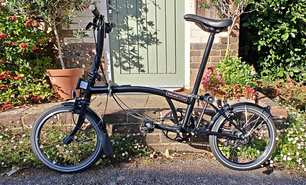 Brompton C-Line Explore 6 Speed - Excellent - Flat & Med Bars + Bag & Tools!