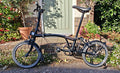 Brompton C-Line Explore 6 Speed - Excellent - Flat & Med Bars + Bag & Tools!