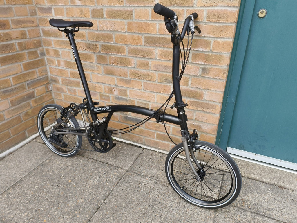 2022 Brompton C Line Titanium Superlight 6 speed folding bike