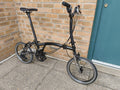 2022 Brompton C Line Titanium Superlight 6 speed folding bike