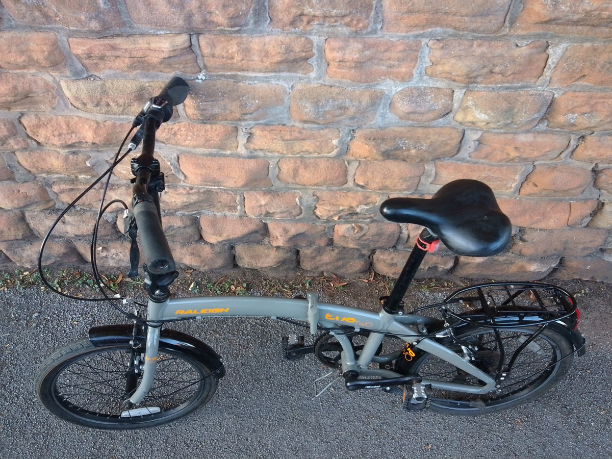 Raleigh Evo-2 Folding Bike - 20 inch wheels – Grey