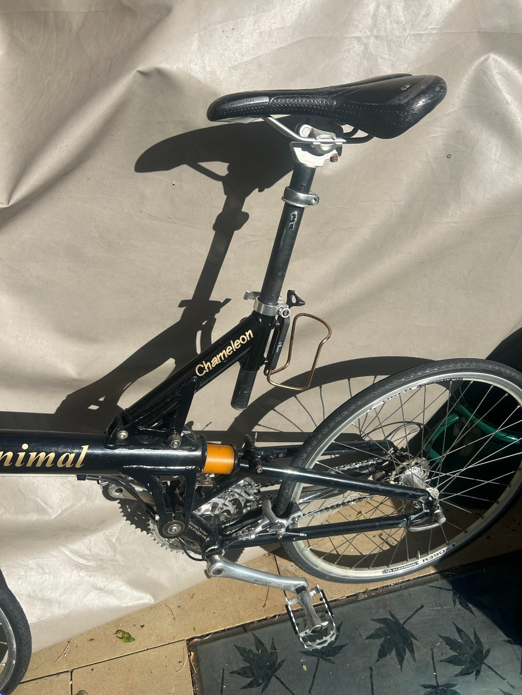 Airnimal Chameleon Folding Road Bike 24" Wheels Drop Bar Campagnolo Serviced