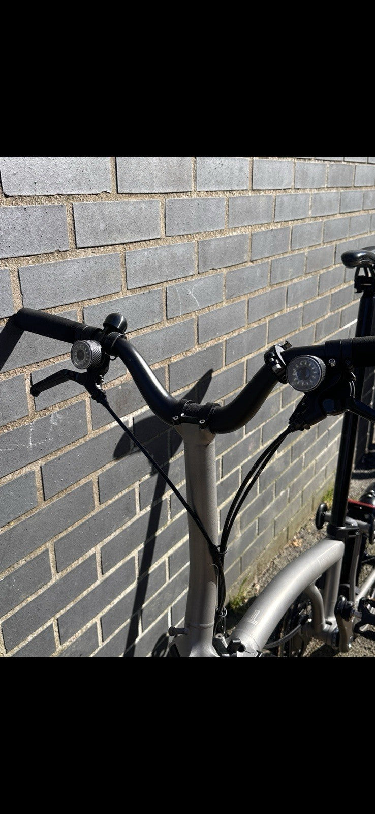 Brompton T Line, 4 Speed, First Edition, Titanium and Carbon, Folding Bike