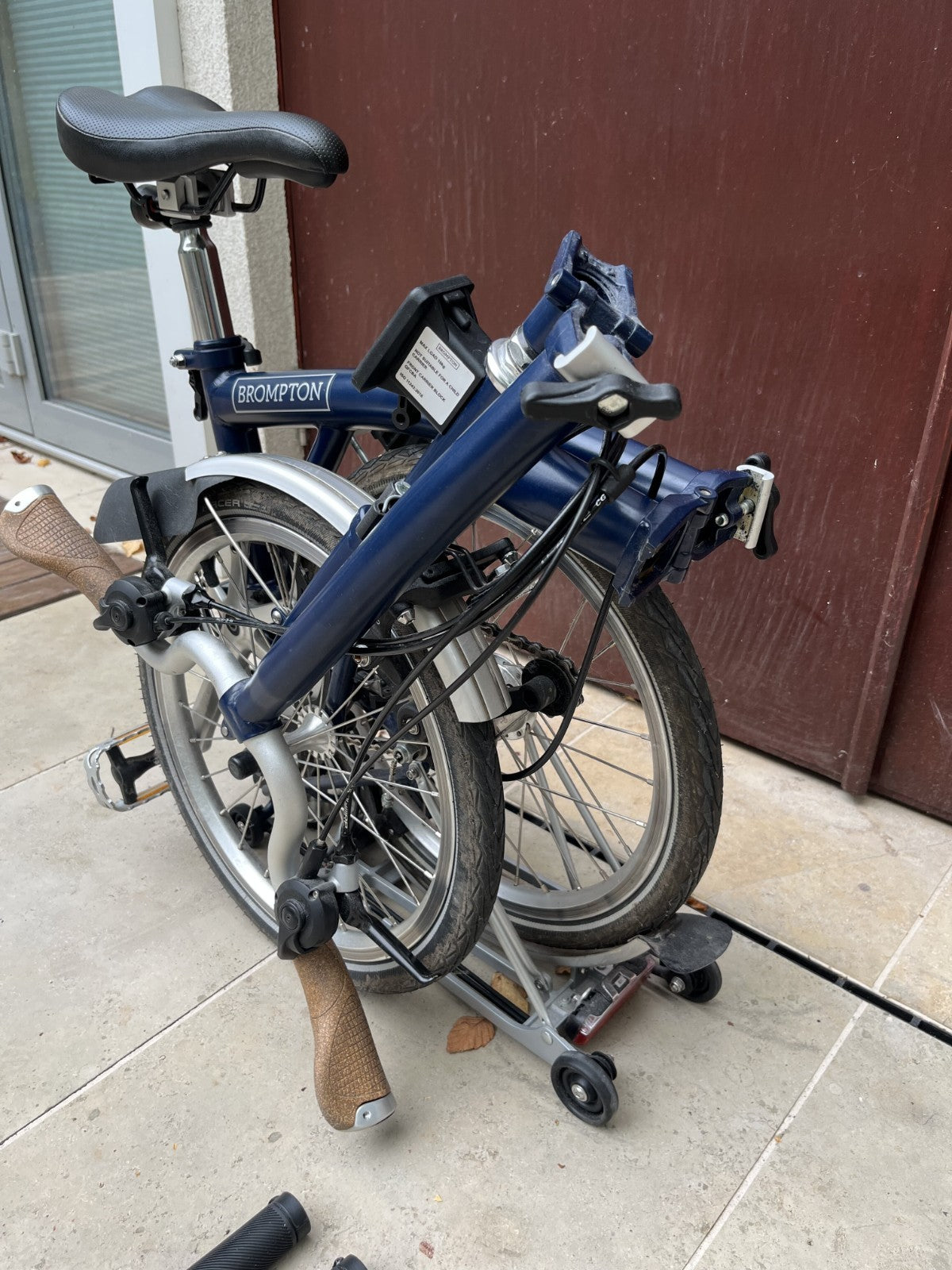 Brompton H6L 2020 Tempest Blue 6 Speed + Rear Rack, One Owner, Lightly Used