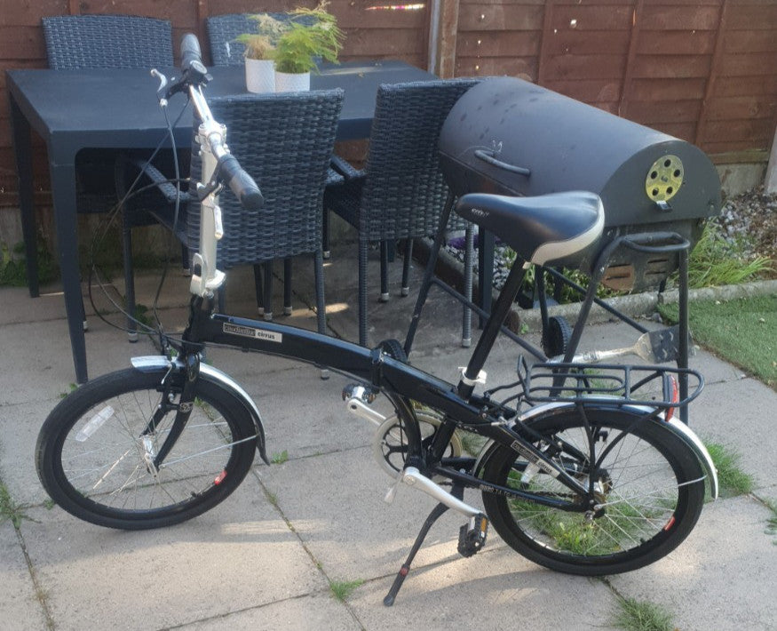 Claud Butler Cirrus Folding Bike - Lightweight Aluminium- Ready To Ride Bicycle