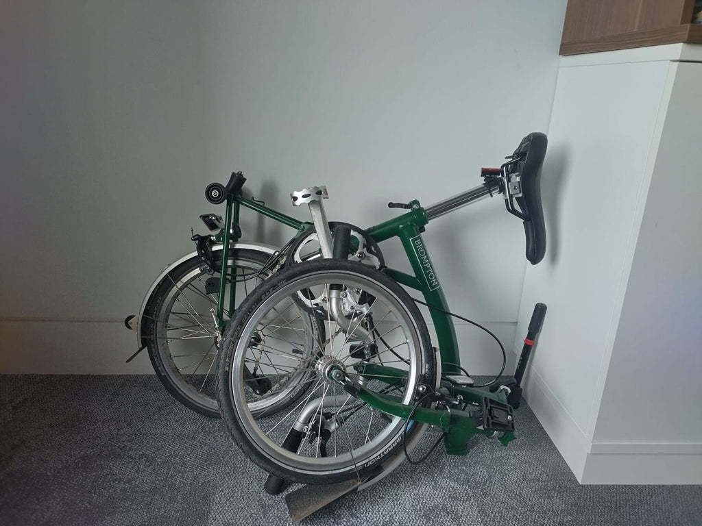 Brompton M3L C-Line Utility Mid 2022 Folding Bike - Racing Green