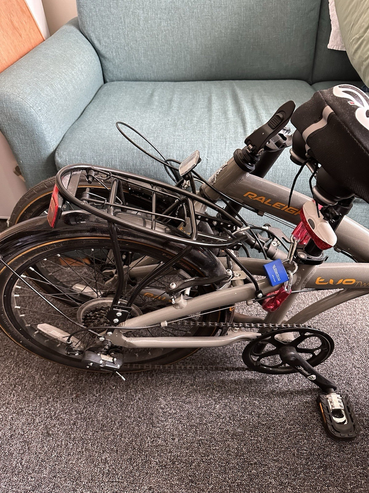 Folding Bike Never Used In Good Condition Garage For A Quick Sale