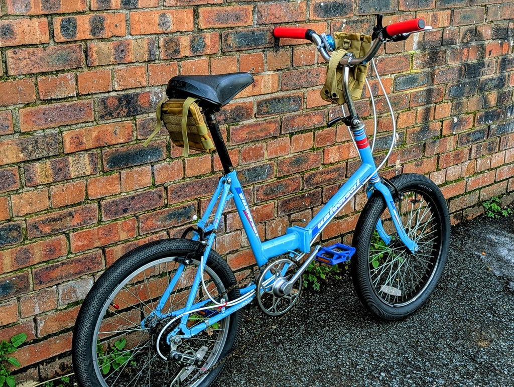 Universal Folding Foldable Bike 6 Speed 20" Wheels Vintage Retro Adventure Bike