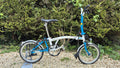 BROMPTON A-LINE UNUSED 3 SPEED FOLDING BIKE SERVICED IMMACULATE CONDITION