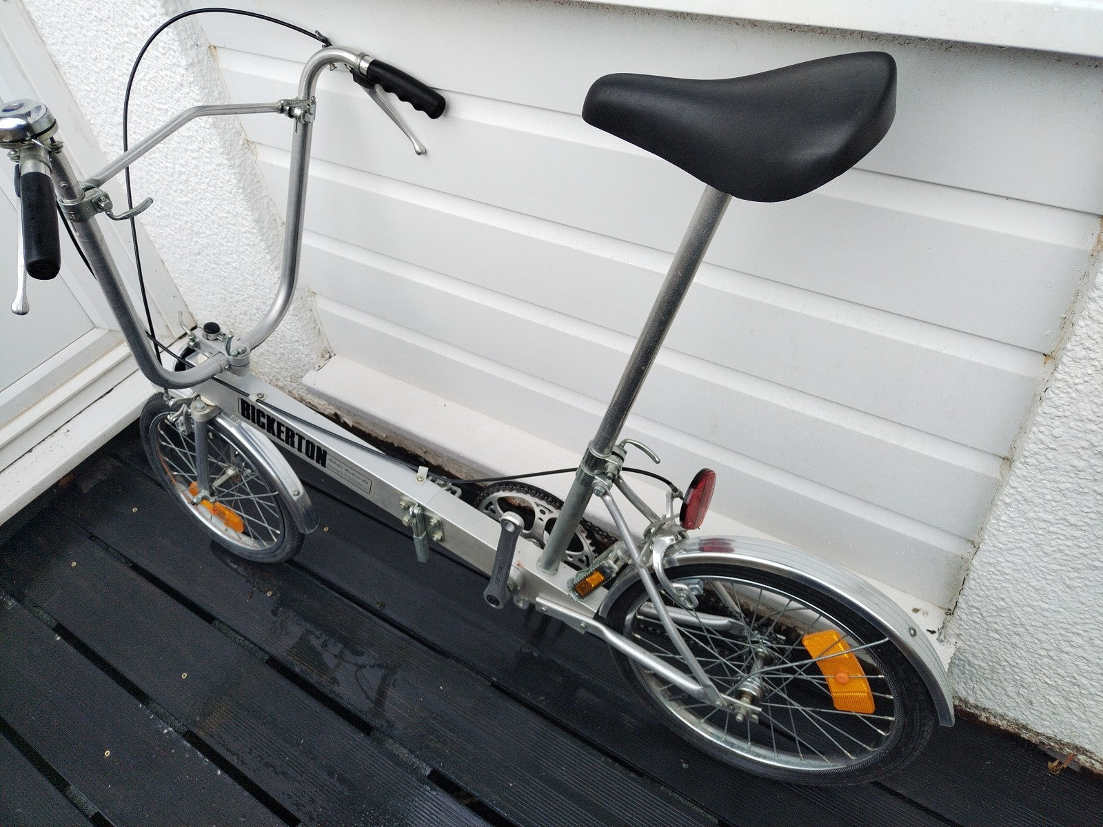 vintage Bickerton Portable Folding Bicycle single  Speed classic 1970s  ex cond