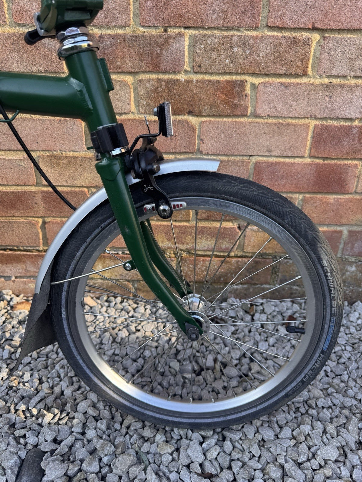 Brompton S6L 6-speed folding bike, 2018, racing green