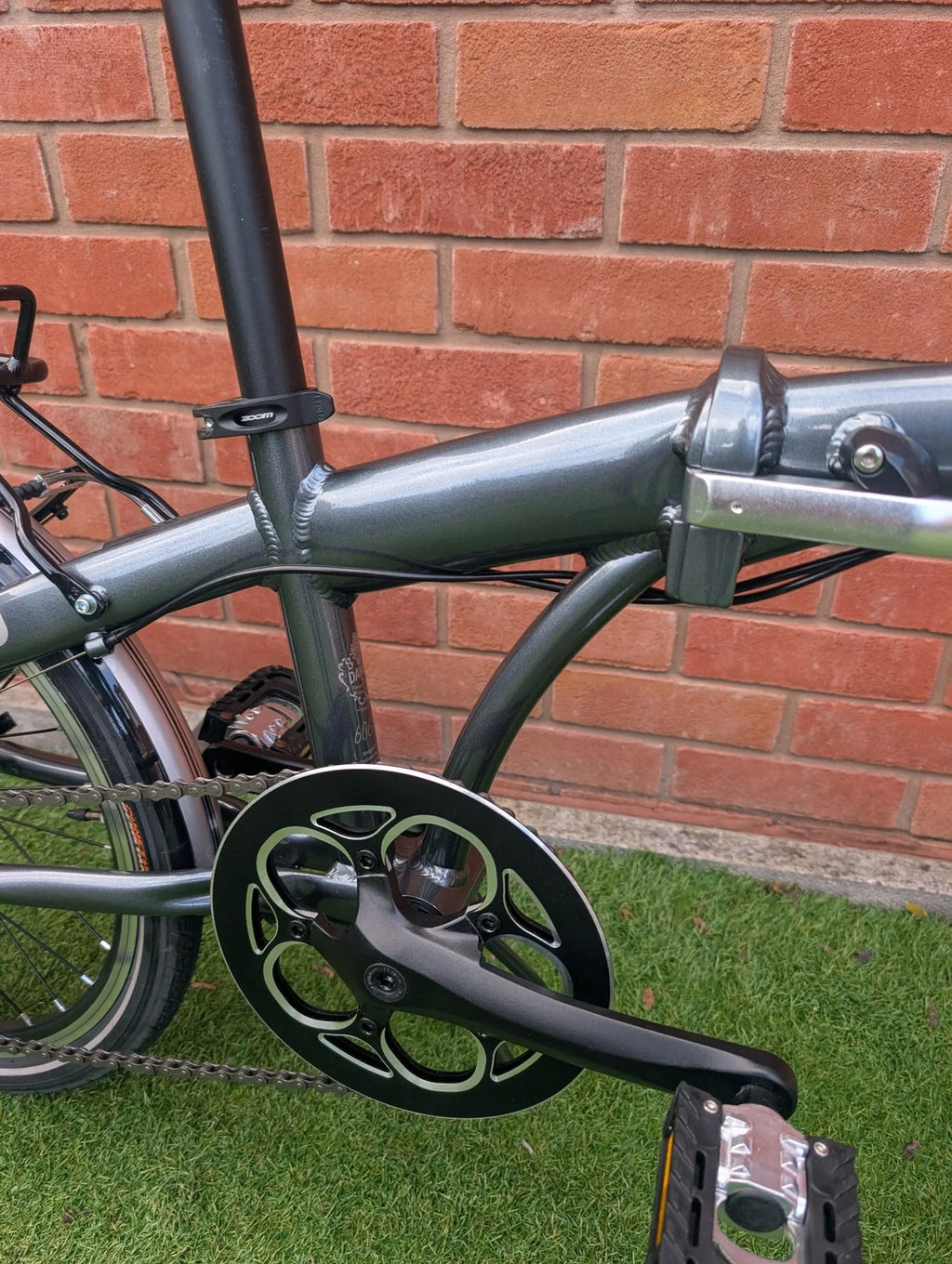 Dawes Kingpin Folding Bike, 20" Grey - Minor Mark