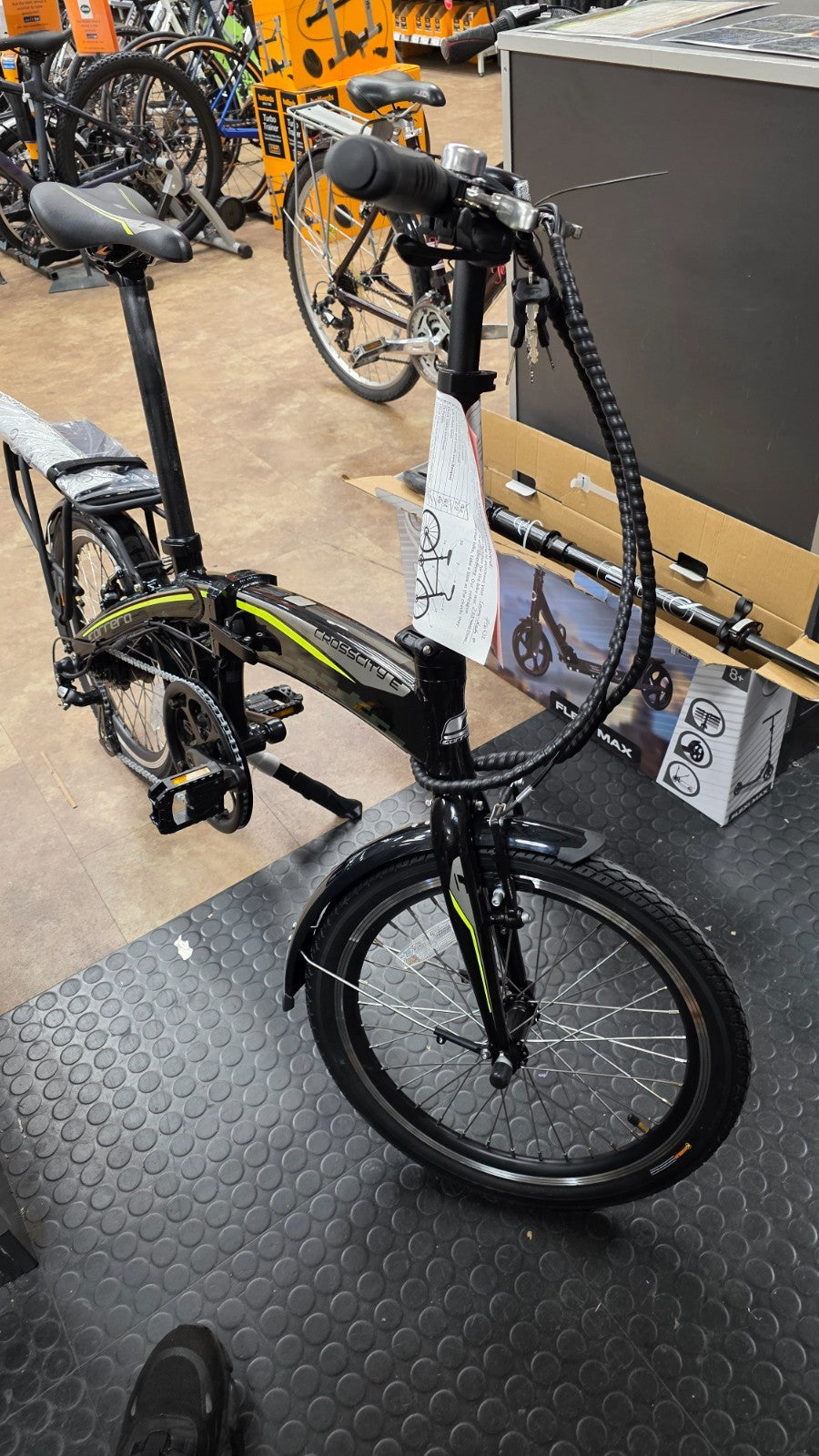 BRAND NEW Carrera Crosscity Folding bike + Diamond D-Lock | £250 Off RRP | Fre
