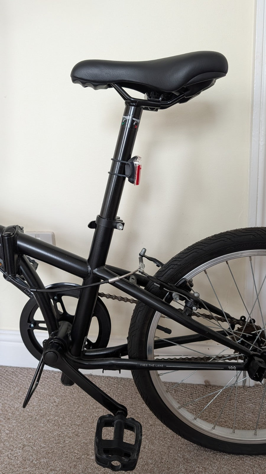 BTWIN Oxylane 100 Folding Bike 20" Wheels