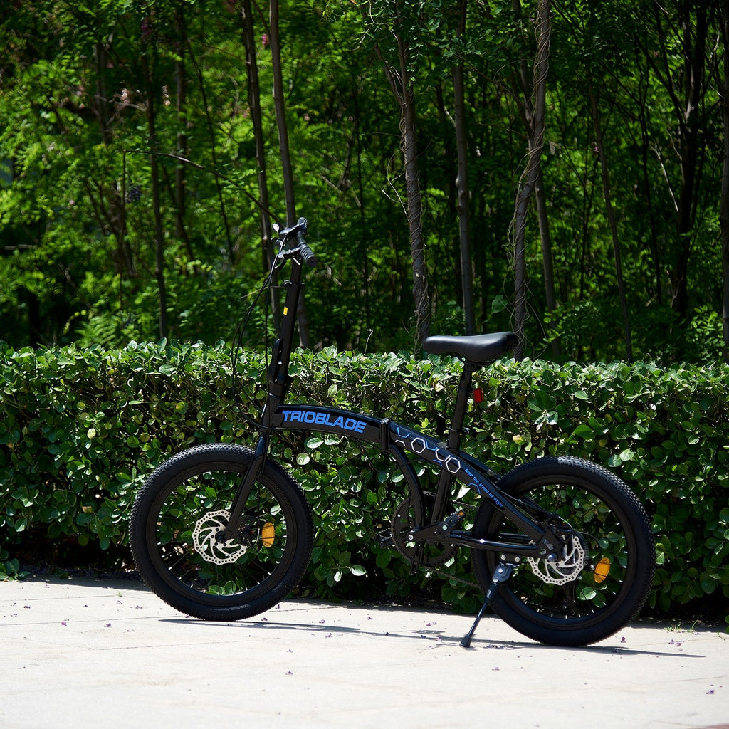 Folding Bicycle 20 Inch Bikes for Adults 7-Speed Variable Foldable City Bicycle