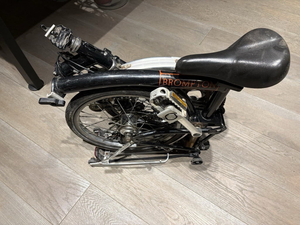 Brompton Folding Bike 3-Speed, Black