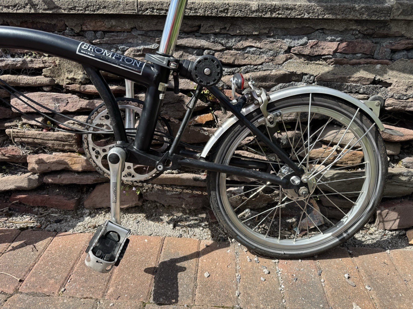 Brompton C Line 6 Speed In Black- Mechanically Sound