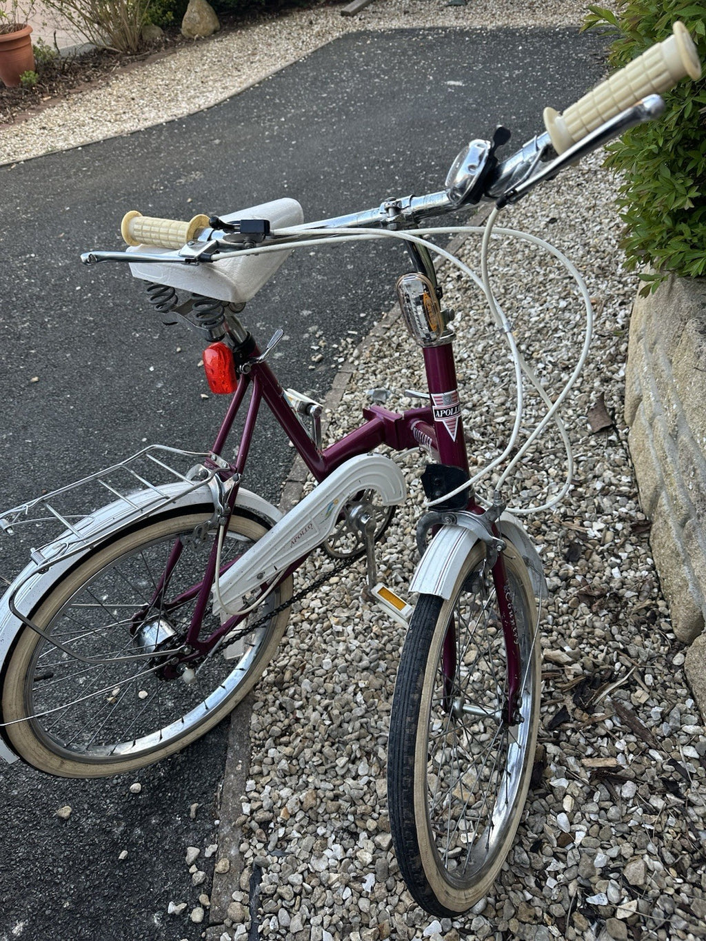 Raleigh Shopper Bike Vintage 80s 20-inch Non-Folding Wheels
