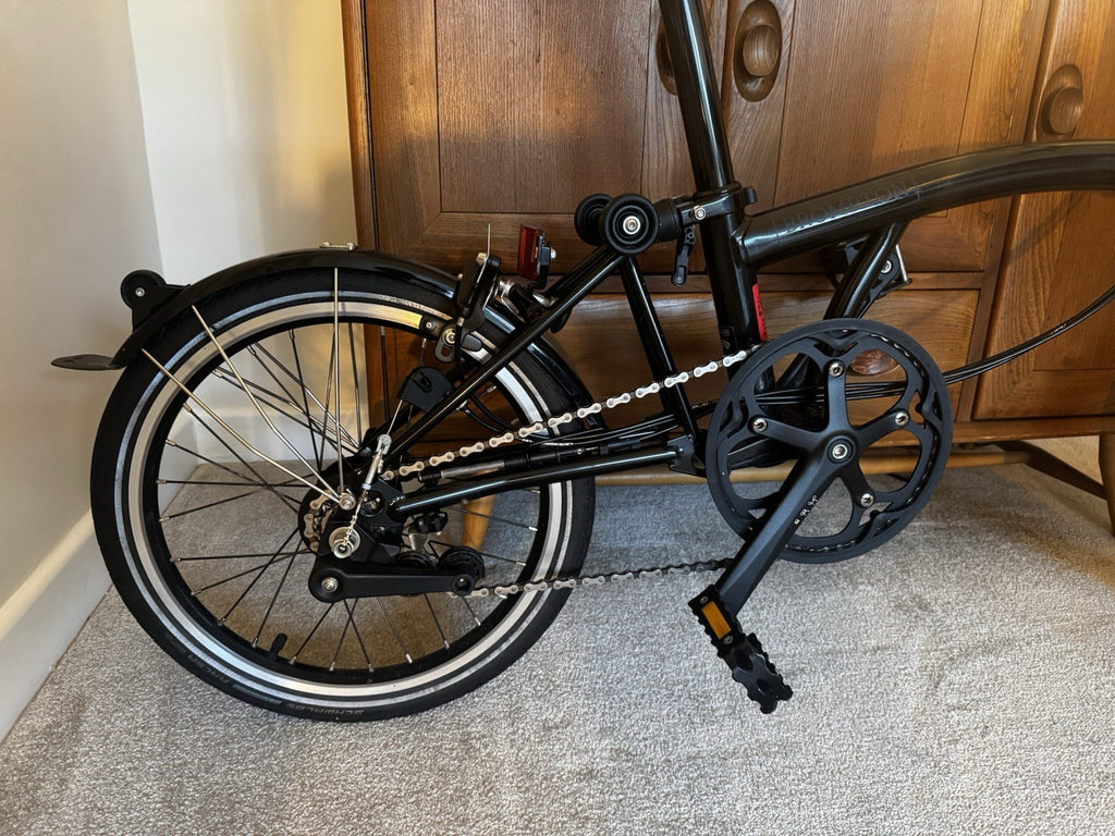 Brompton Bike C Line (Explore) Black 2022 6 speed M Handlebar