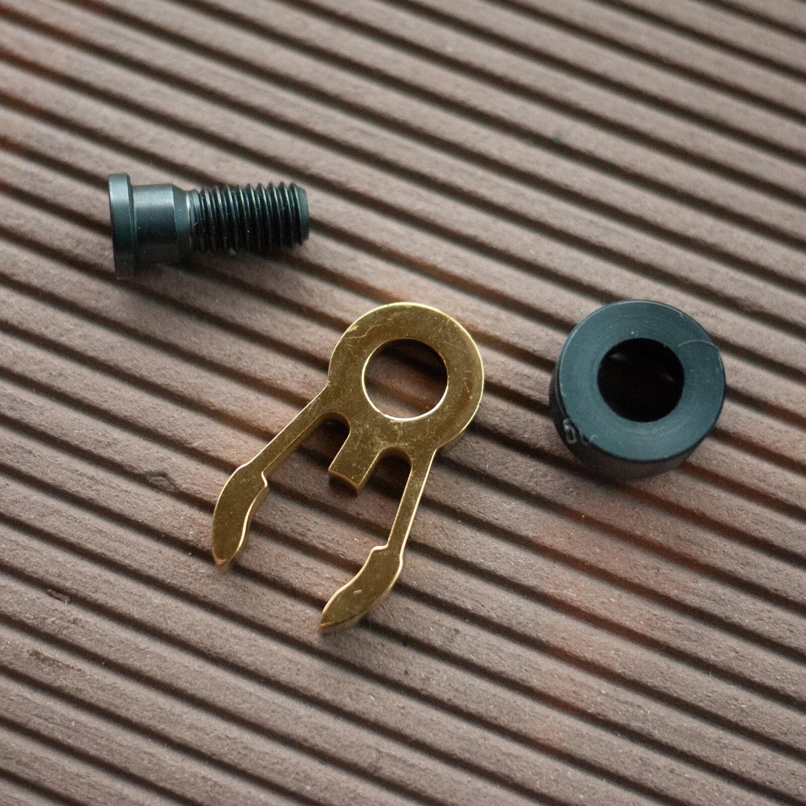 Brompton Bike Ti Parts Workshop Titanium Stem Catcher Gold £RRP53 Free Postage