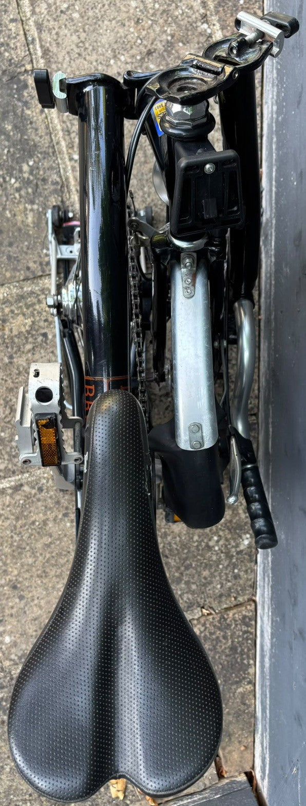 Brompton M5R C line Explore equivalent in Gloss Black - Leisure Used