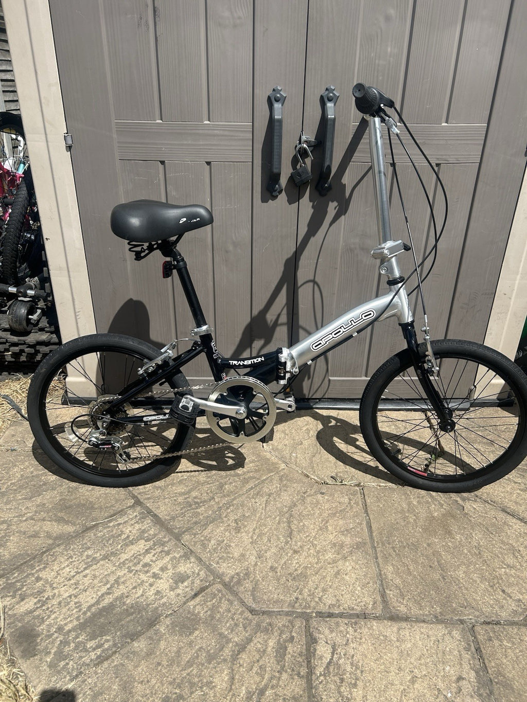 Apollo Transition Unisex Folding Bike 6-Speed Gears