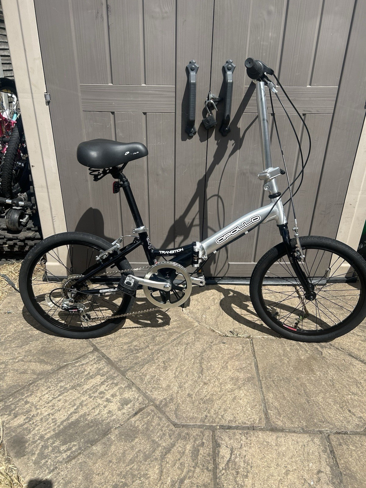 Apollo Transition Unisex Folding Bike 6-Speed Gears