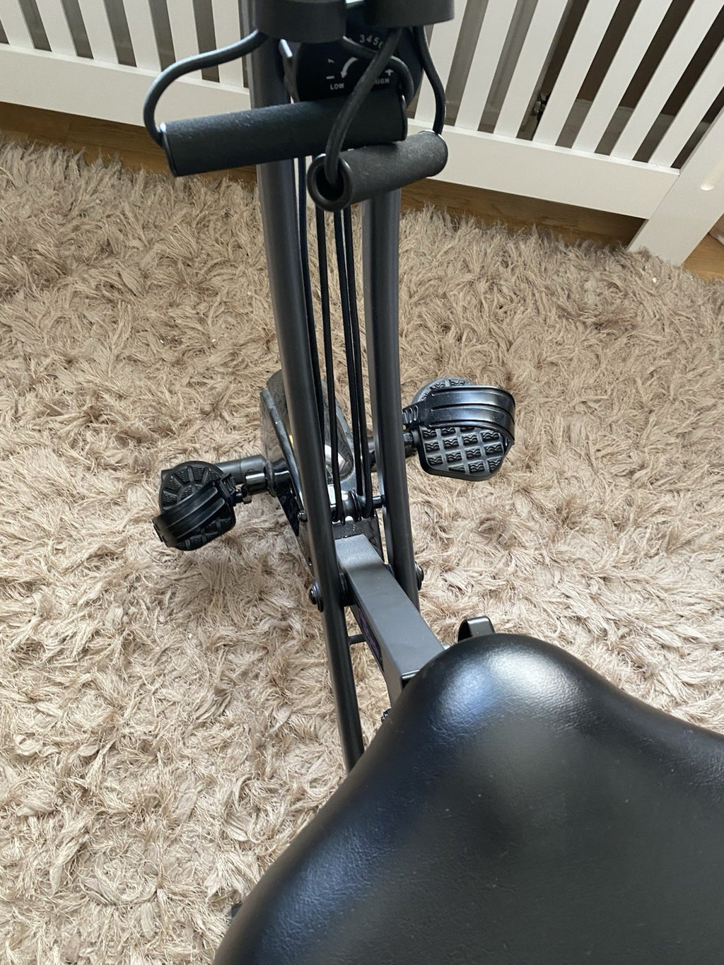 Slim Cycle foldable exercise bike worth over £200. Compact and sturdy