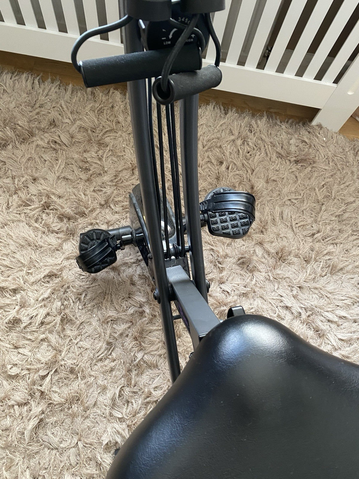 Slim Cycle foldable exercise bike worth over £200. Compact and sturdy