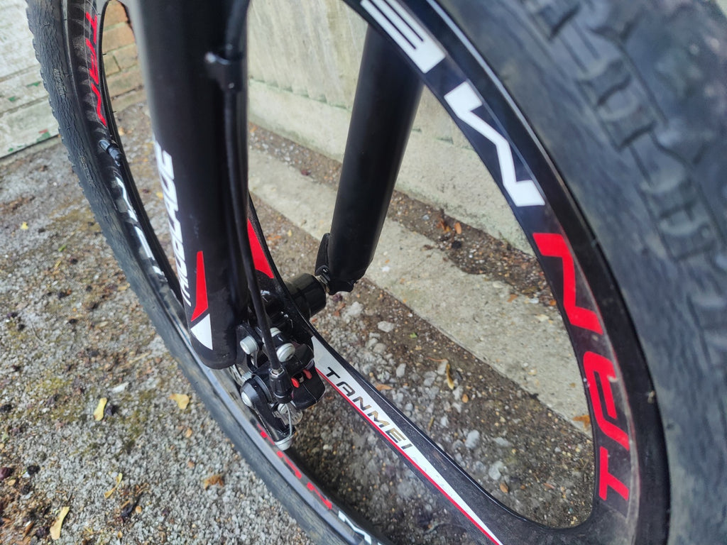 Trioblade 650B Folding MTB 21 Speed Full Suspension Disc Brakes - Needs Repair
