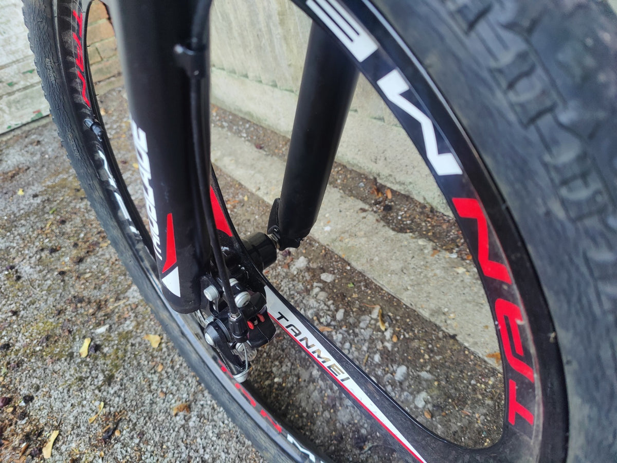 Trioblade 650B Folding MTB 21 Speed Full Suspension Disc Brakes - Needs Repair