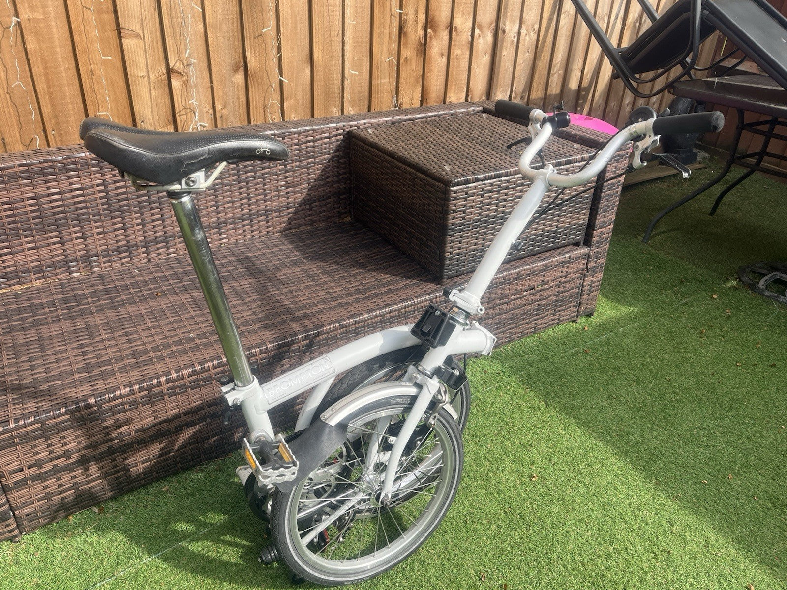 Brompton 3 Speed C - Line Folding Bicycle.