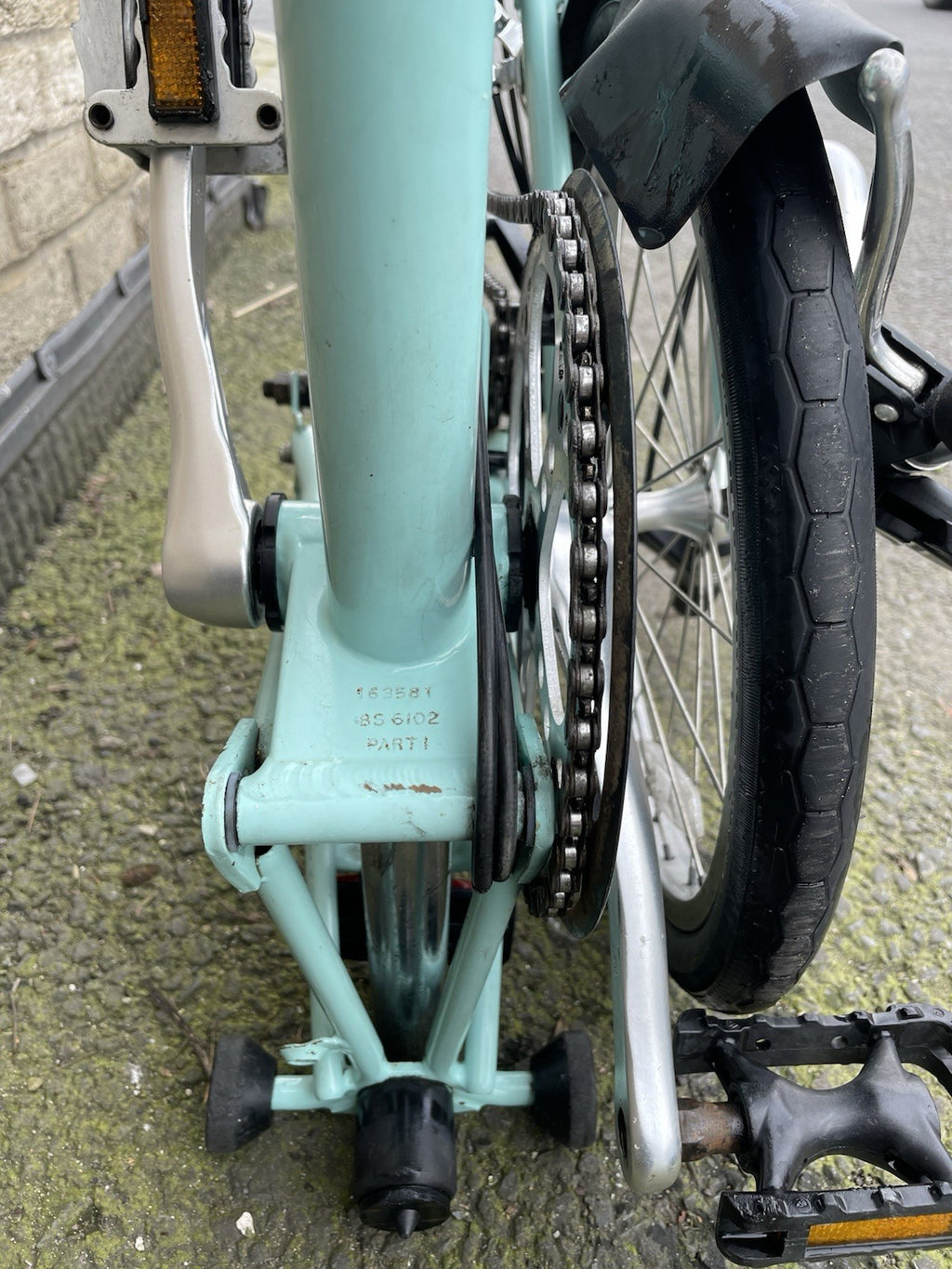 Brompton M3L Torquise Folding