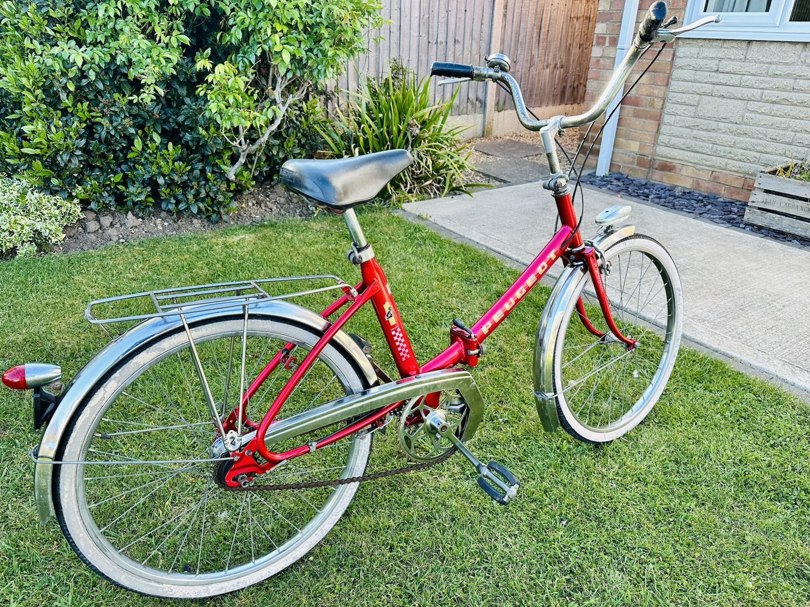 Vintage Peugeot Folding Bicycle