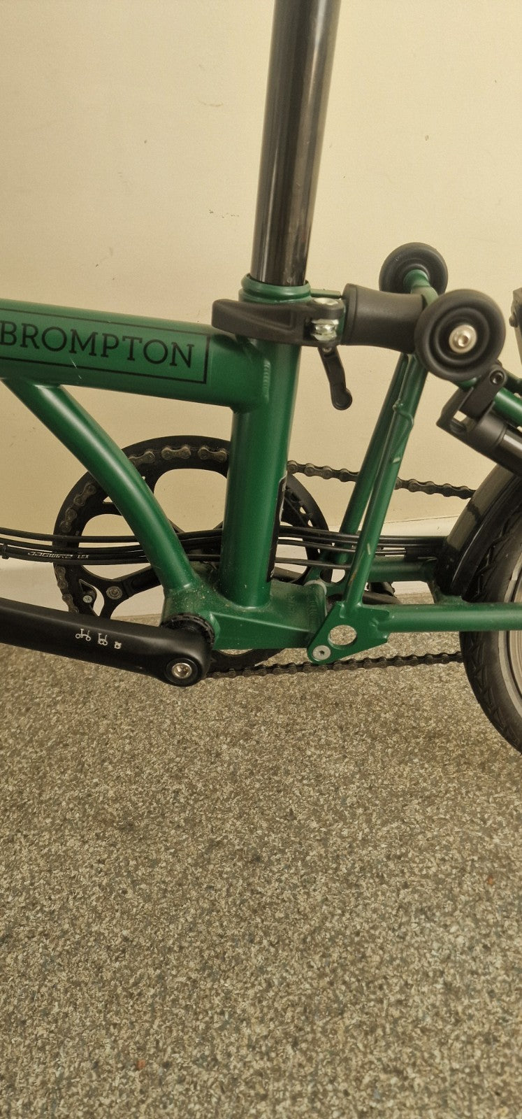 Brompton GREEN C Line 6 Speed fold bike + Free UK & Low Co$t WORLD📦🛩 🌎📫