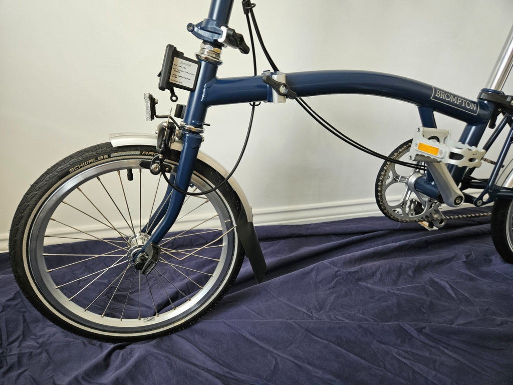 Brompton 3 Speed - C Line - M3L - Blue - excellent condition
