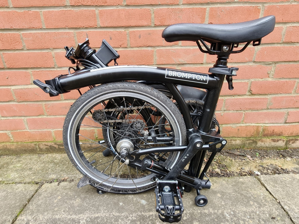 Brompton C line 6 Speed Black Mid - Nearly New