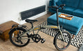 Raleigh Evo Two 20in Folding Bike 7 Speed Grey/Black Rear Rack Mudguards
