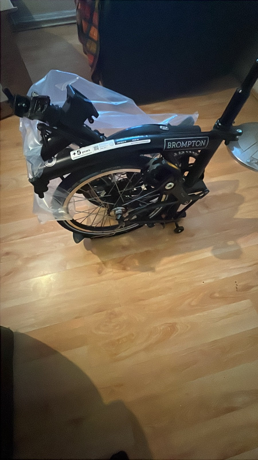 Brompton C Line 6 Speed Explore - Matt Black