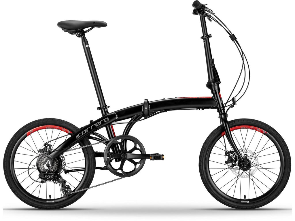 Carrera Intercity 1 Folding 20" Alloy Frame 7-Speed Bike Black (Damaged/Scuffs)