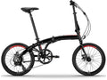 Carrera Intercity 1 Folding 20" Alloy Frame 7-Speed Bike Black (Damaged/Scuffs)