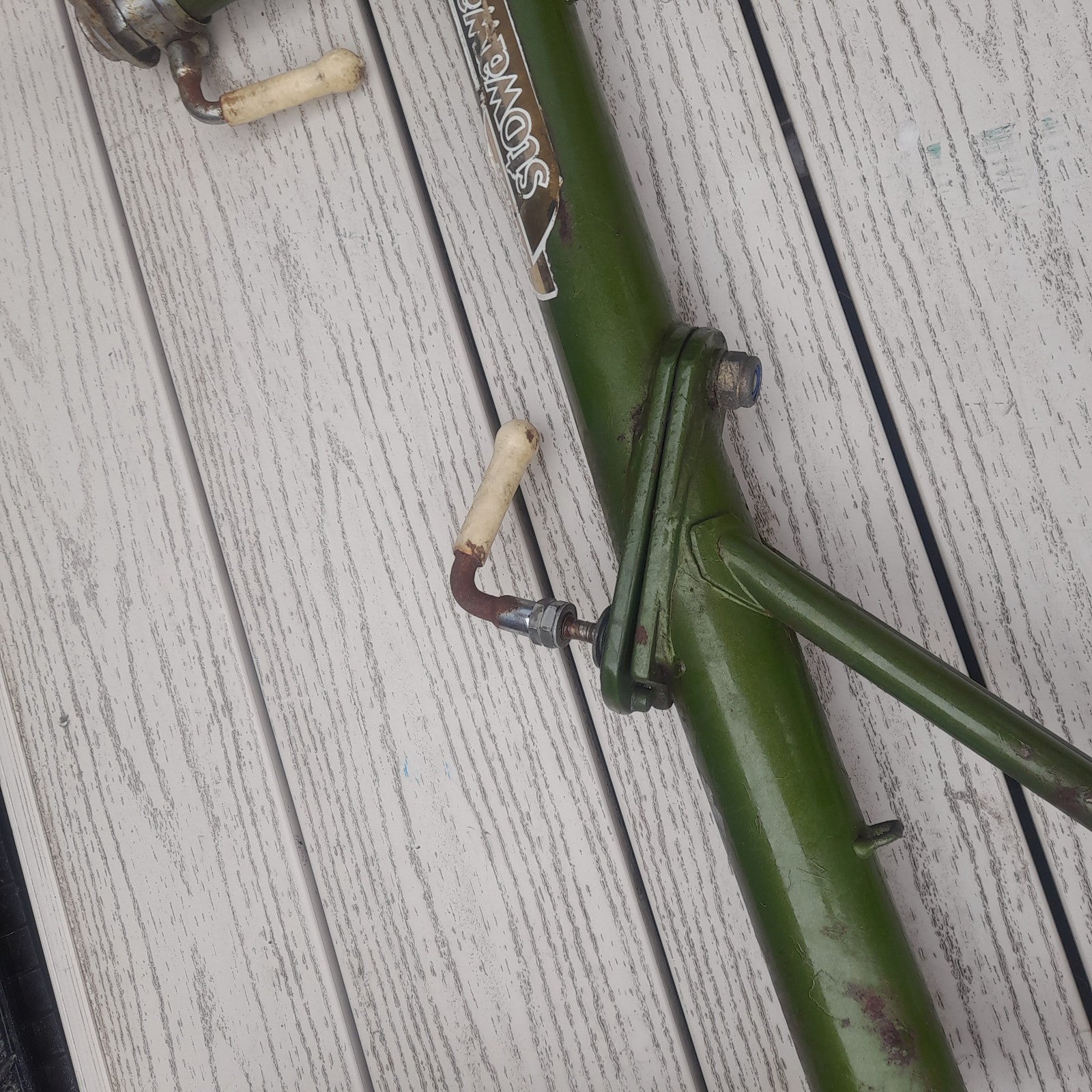raleigh Shopper Twenty 20  Bare Frame Freepost Folding Stowaway