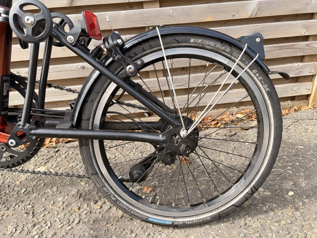 Brompton M4L P Line Urban 2024 Flame Laquer
