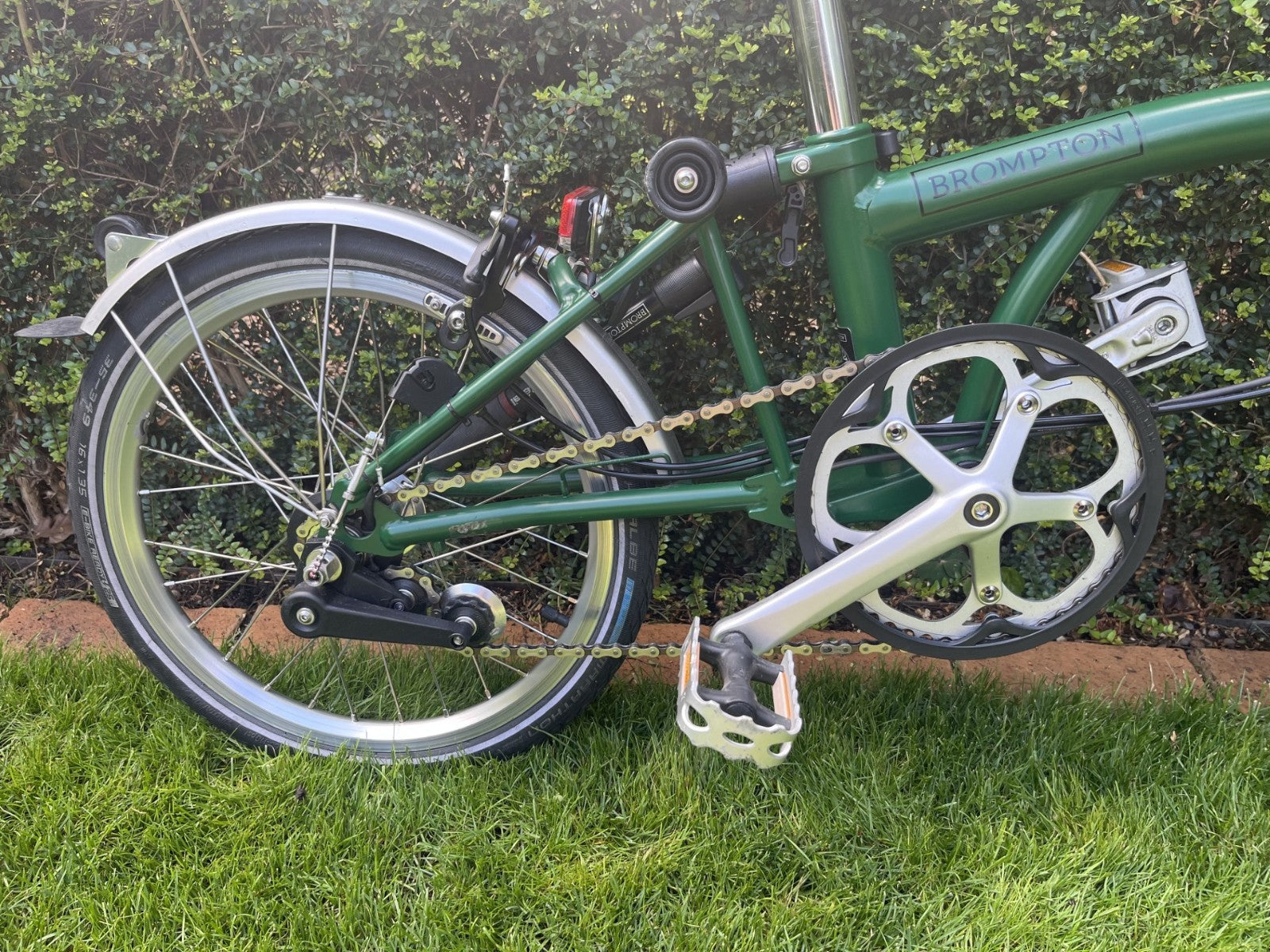 Brompton C Line 3 Speed - Dynamo Lights - Just Serviced - Clapham Cycles