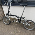 Brompton Folding Bike 2007 ish Average Condition Fully Working 2 Speed S1