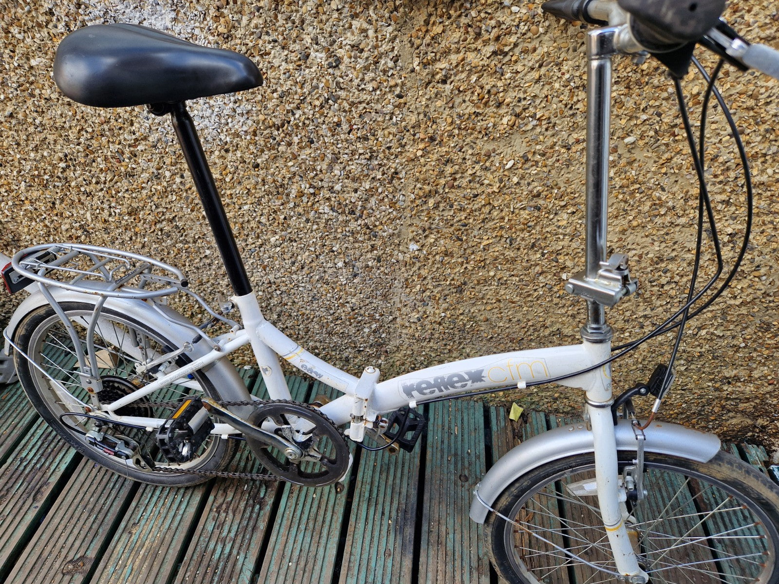Reflex Easy Street Folding Bike. Good Condition. Parts Only No Reserve