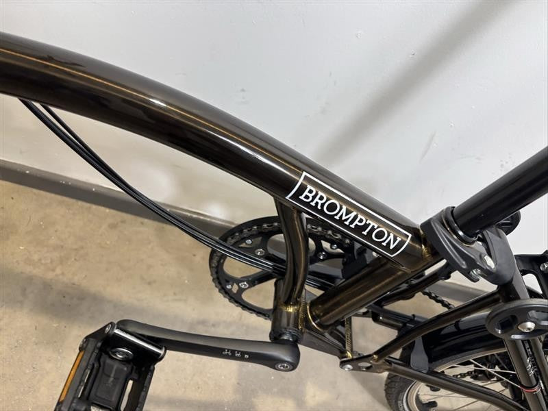 Brompton C Line 12 Speed - Mid - Black Lacquer