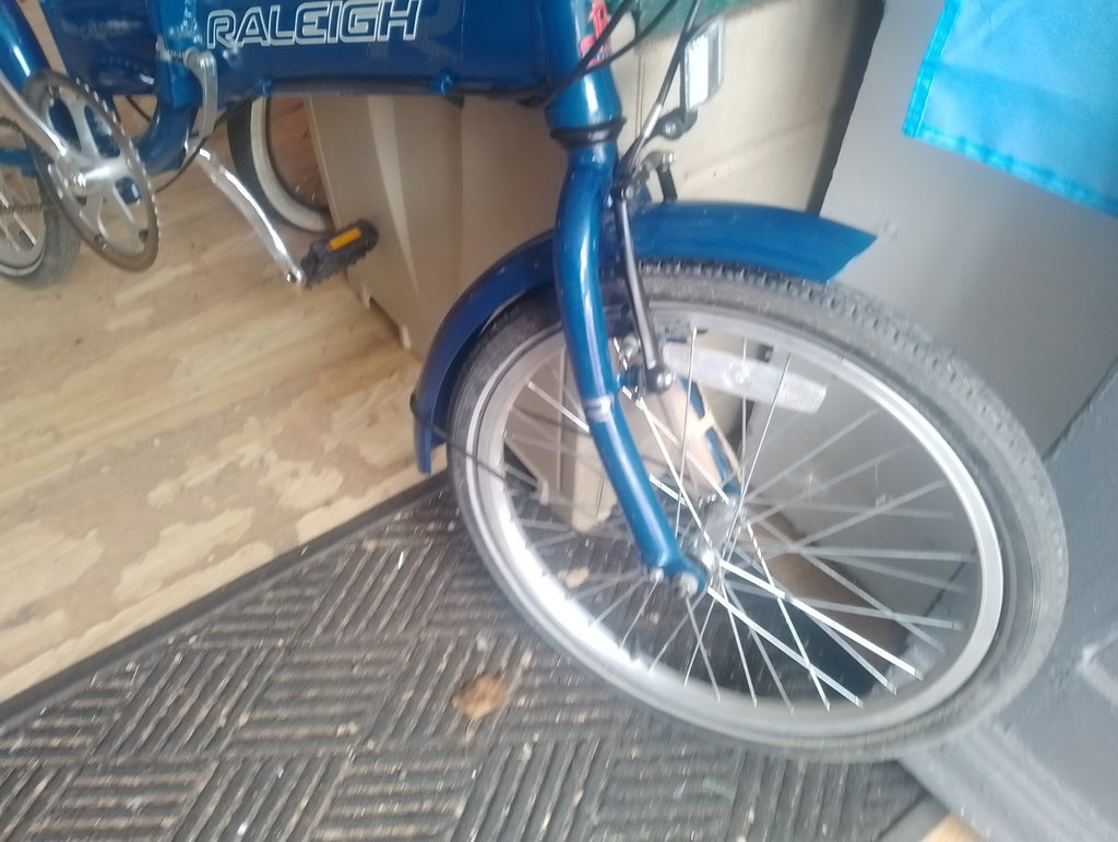 Raleigh Caldera Airlite Folding Bike Vintage