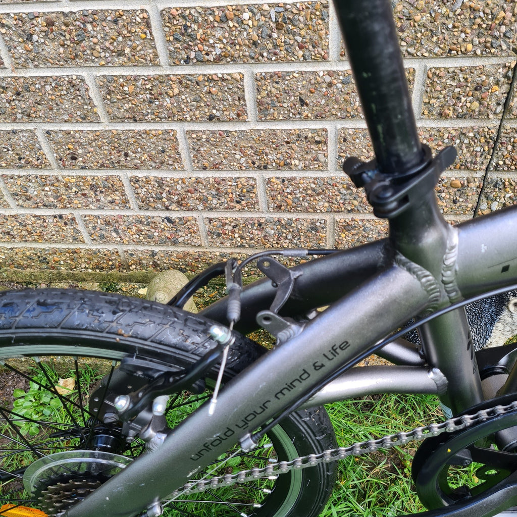 Tiger Origami 20 Inch Lightweight Folding Bike 6 Speed Great Condition
