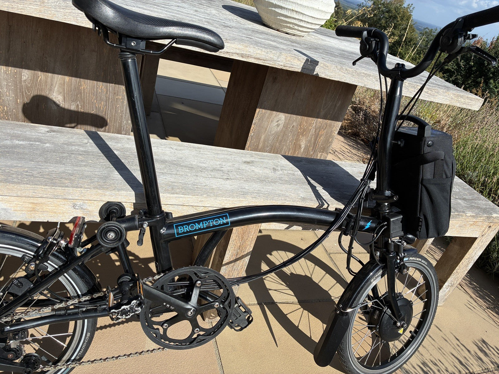 2020 Electric Brompton M6L Fold Bike BLACK